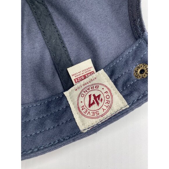 UNC North Carolina Tar Heels Cap Hat Strap-back Men's 47 Brand Vault - Picture 7 of 9